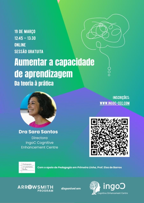 Webinar como aumentar a capacidade de aprendizagem: da teoria à prática